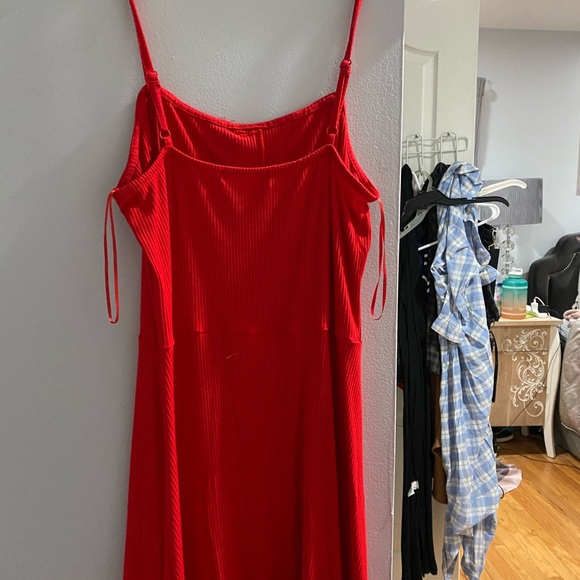 Red Maxi Dress - Picture 4 of 4